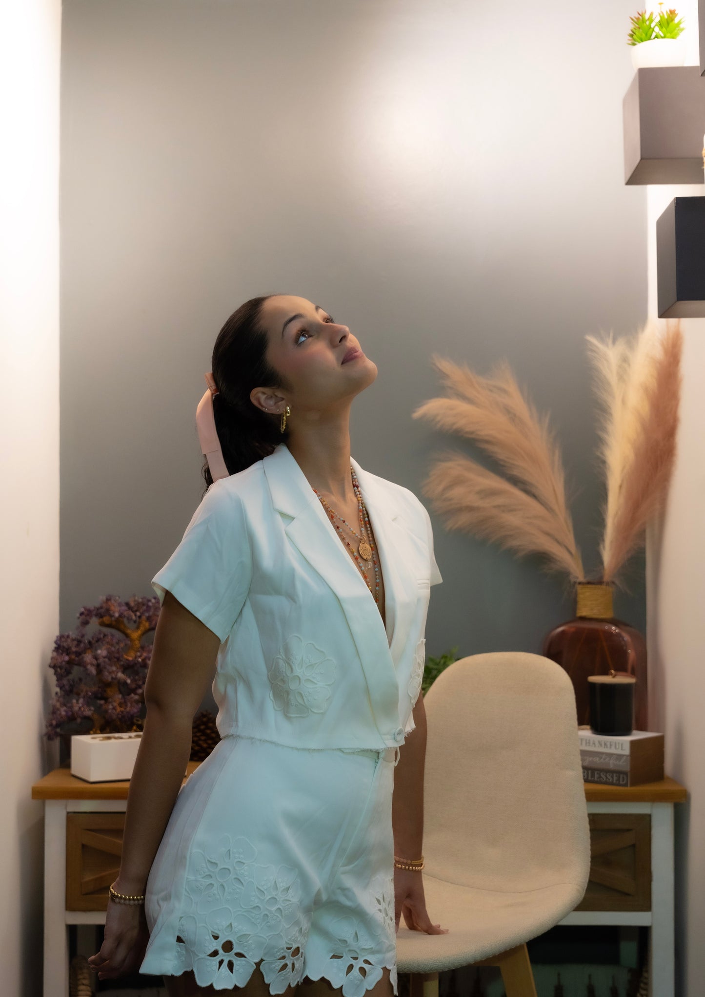 ✨ Set Blazer Crop + Short Bordado – Lucky Vida Boutique ✨