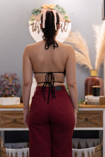 Top Halter Cut out