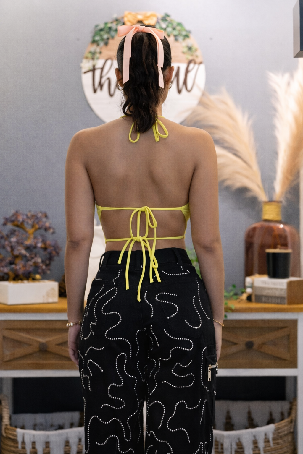 Top Halter Cut out