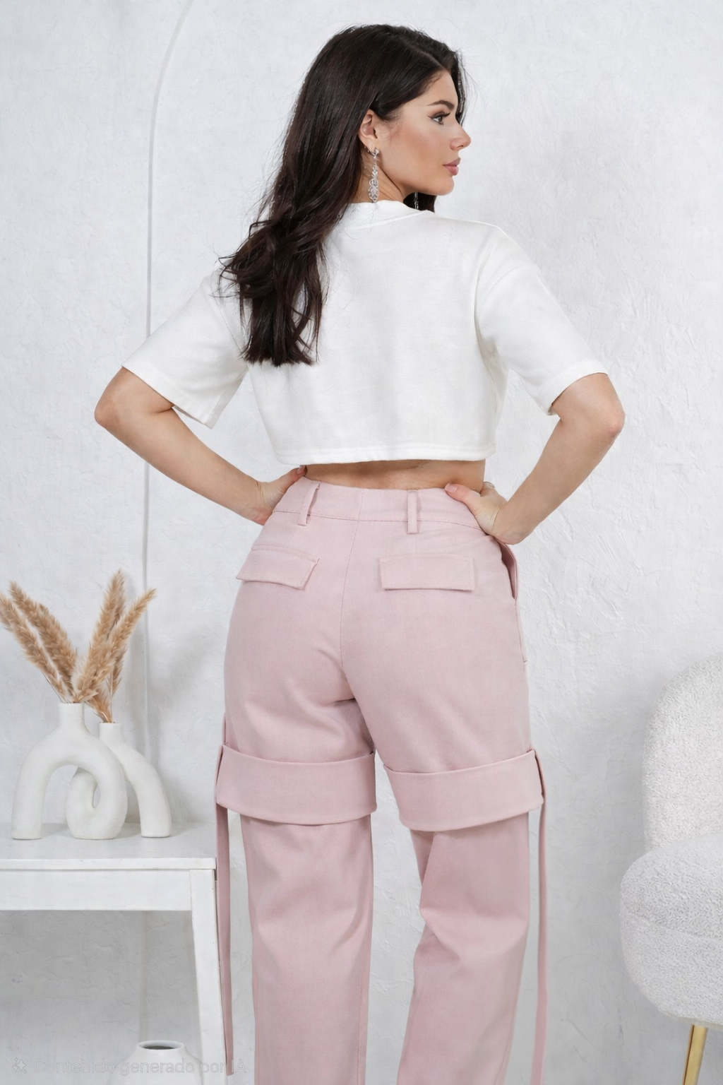 Mock Neck Crop Essential | Camisa Crop Moderna para Mujer .
--