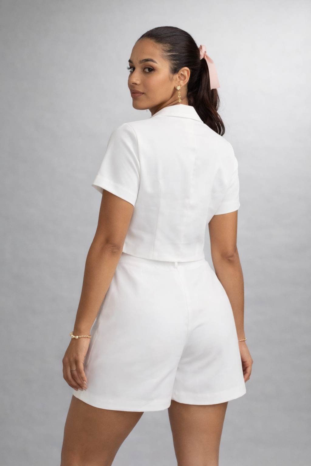 ✨ Set Blazer Crop + Short Bordado – Lucky Vida Boutique ✨